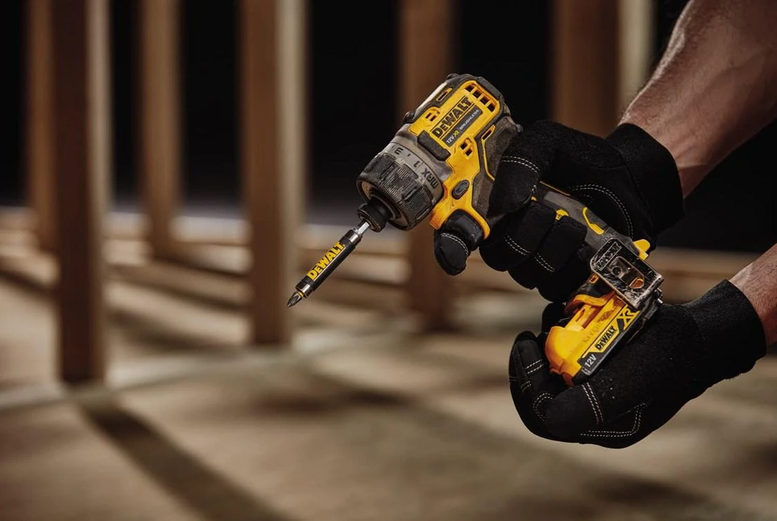 Suktuvas-gręžtuvas DeWalt DCF601D2-QW; 12 V; 2x2,0 Ah akum.