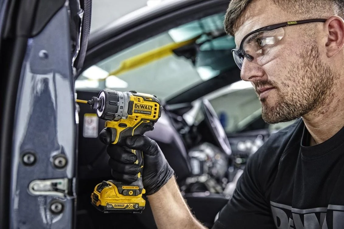 Suktuvas-gręžtuvas DeWalt DCF601D2-QW; 12 V; 2x2,0 Ah akum.
