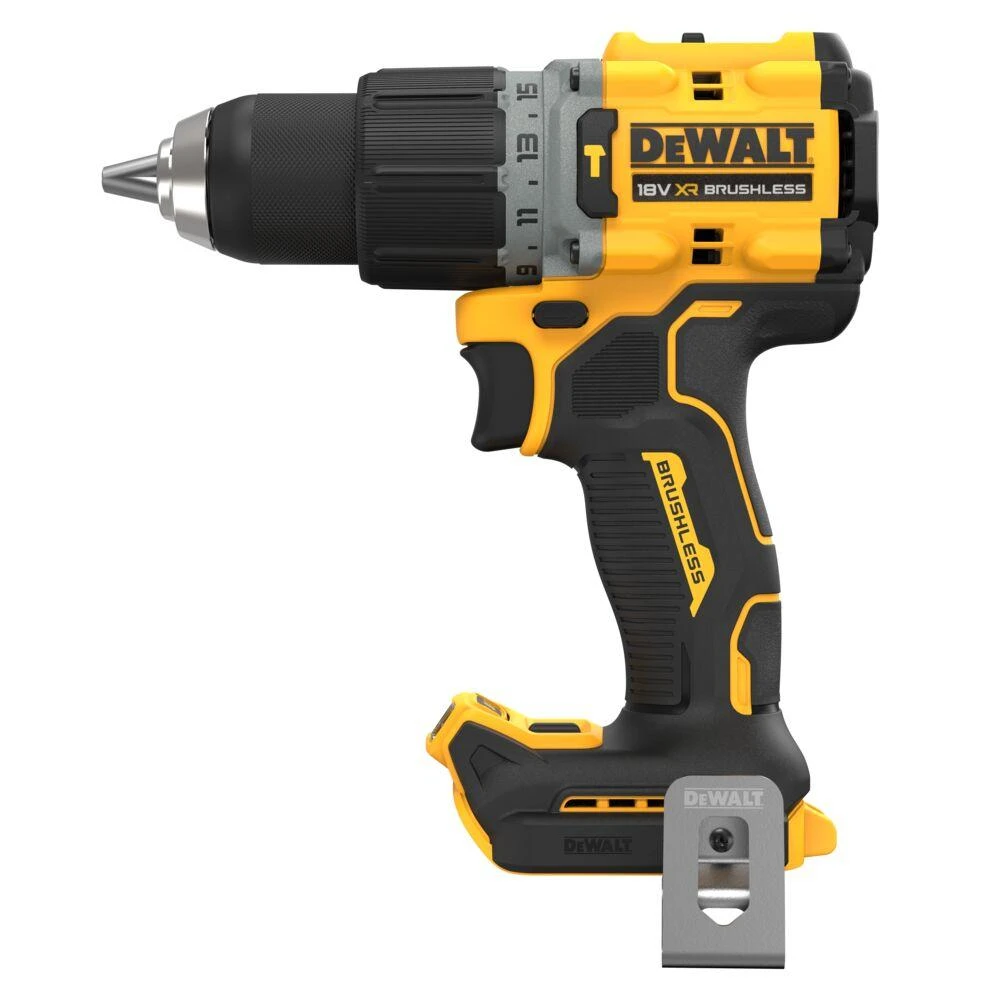 DeWalt DCD805 18V smūginis gręžtuvas su laikikliu