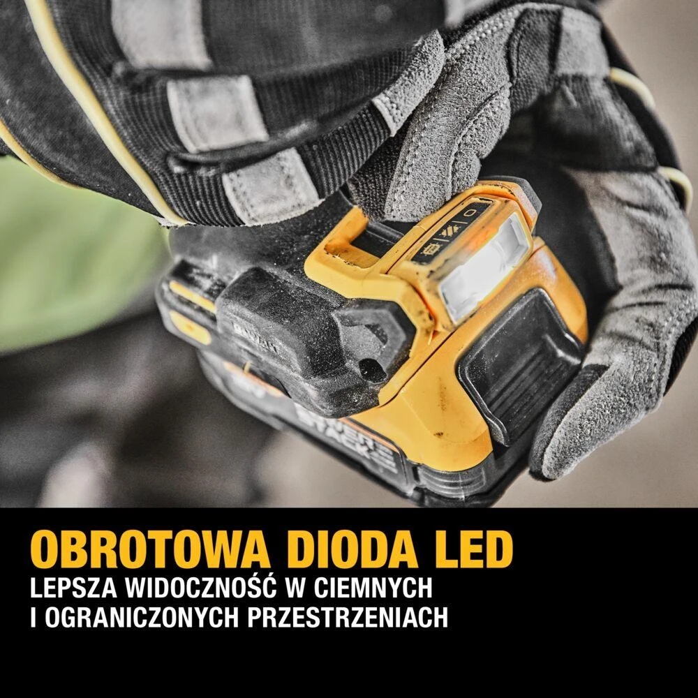 Dewalt Powerstack akumuliatorius su LED darbo žibintu