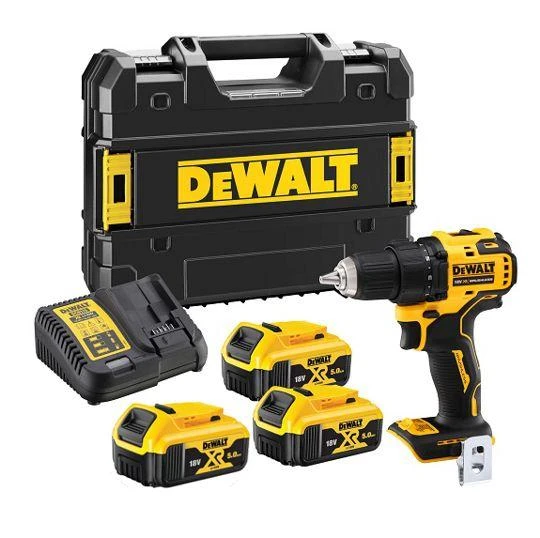 Suktuvas-gręžtuvas DeWalt DCD708P3T-QW; 18 V; 3x5,0 Ah akum.