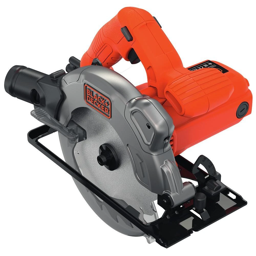 Black & Decker diskinis pjūklas CS1250LA, 190mm, 1250W + papildomas pjovimo diskas