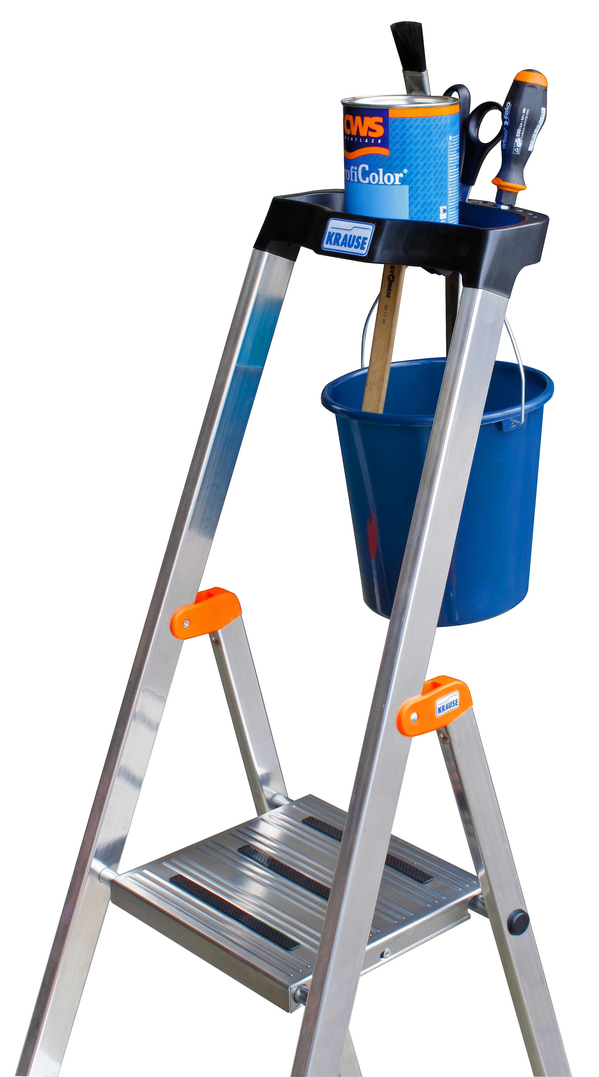 Freestanding ladder SAFETY 4 steps KRAUSE