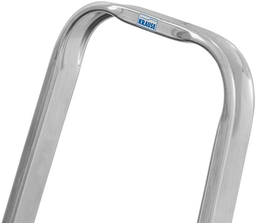 Kopėčios - Krause Corda 5 Pakopų Aliumininės, Sidabrinės