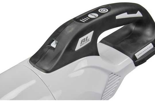 belaidis vertikalus dulkių siurblys 18V, balta, Makita [DCL284FZW] Li-Ion, LXT