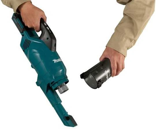 Makita CL003GD201 Akumuliatorinis dulkių siurblys 40V XGT, 125W, cikloninis, 2X2,5Ah