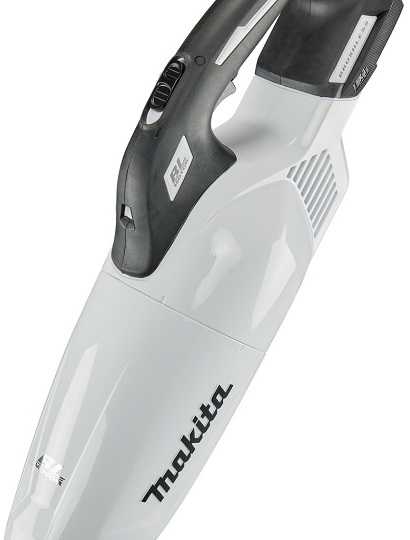 Dulkių siurblys akumulatorowy odkurzacz vertikalus be maišelio 18V, balta, Makita [DCL283FZW]