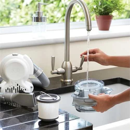 Dulkių siurblys Black & Decker Juodas & Decker Akumuliatorinis siurblys Juodas & Decker PD1820LF-QW
