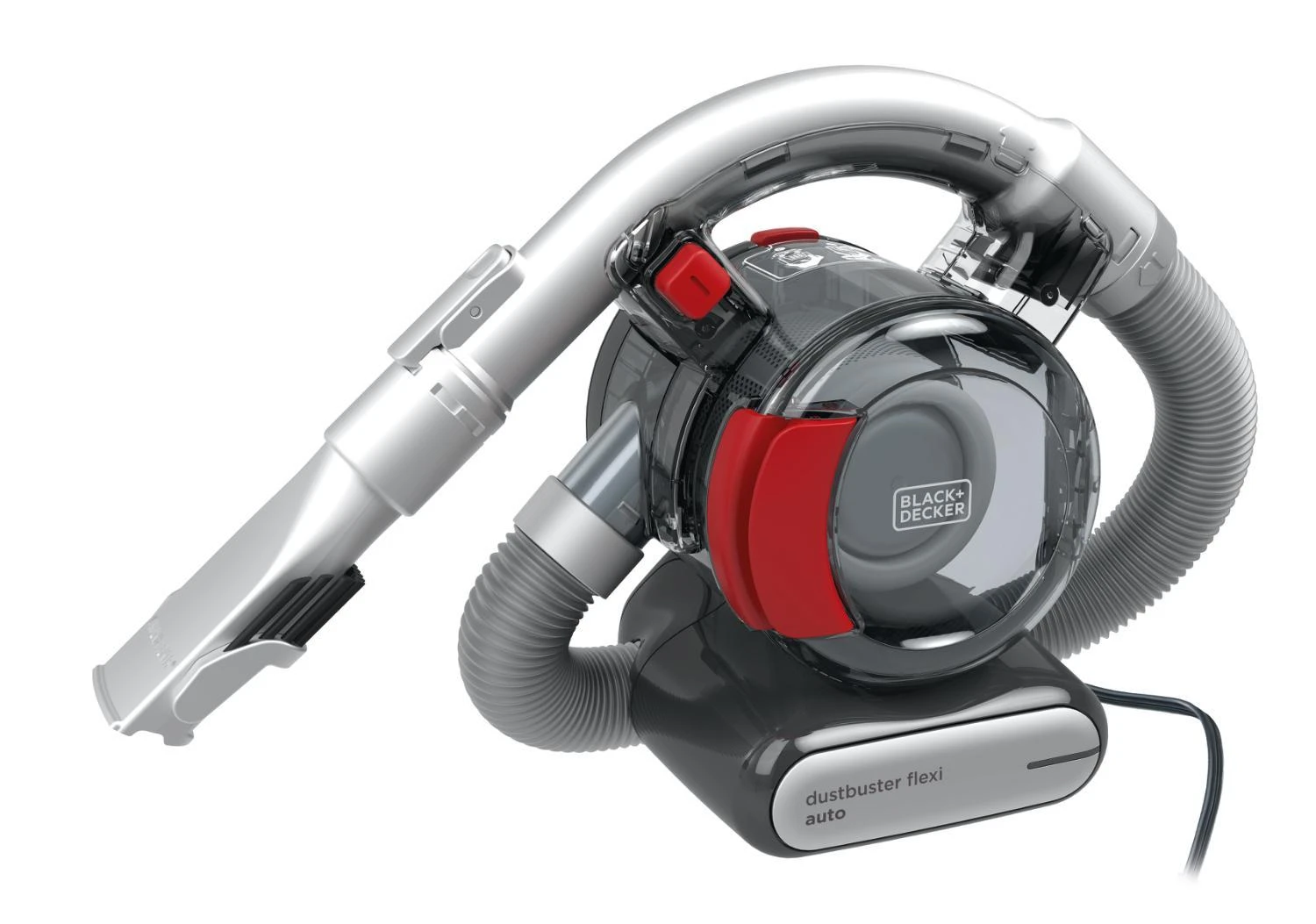 Black & Decker Juodas & Decker automobilinis dulkių siurblys Juodas+DECKER PD1200AV (pilkos spalvos)