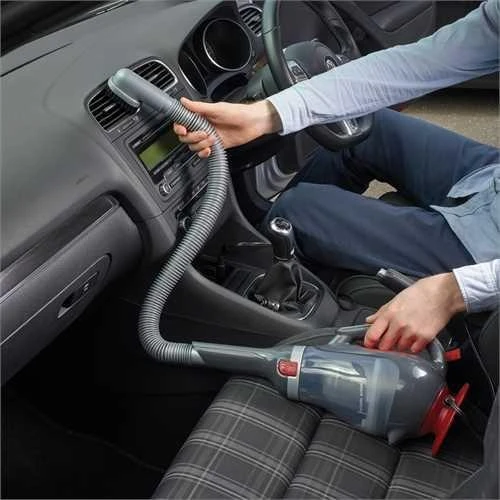 Black & Decker Juodas & Decker automobilinis dulkių siurblys Juodas+DECKER ADV1200-XJ (12W, raudona ir pilka spalvos)