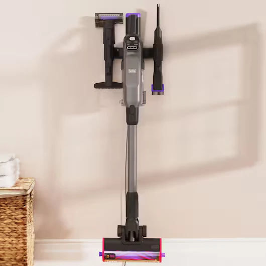 Black & Decker Juodas & Decker Akumuliatorinis siurblys Juodas & Decker BHFEA640WP-QW; 21,6 V; 1x4,0 Ah akum.