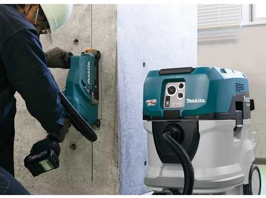 Sauso-drėgno valymo siurblys Makita VC006GMZ01; 2x40 V (be akumuliatoriaus ir pakrovėjo)