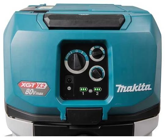Sauso-drėgno valymo siurblys Makita VC006GMZ01; 2x40 V (be akumuliatoriaus ir pakrovėjo)