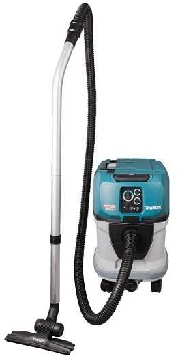Sauso-drėgno valymo siurblys Makita VC006GMZ01; 2x40 V (be akumuliatoriaus ir pakrovėjo)