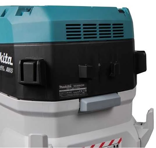 Sauso-drėgno valymo siurblys Makita VC006GMZ01; 2x40 V (be akumuliatoriaus ir pakrovėjo)