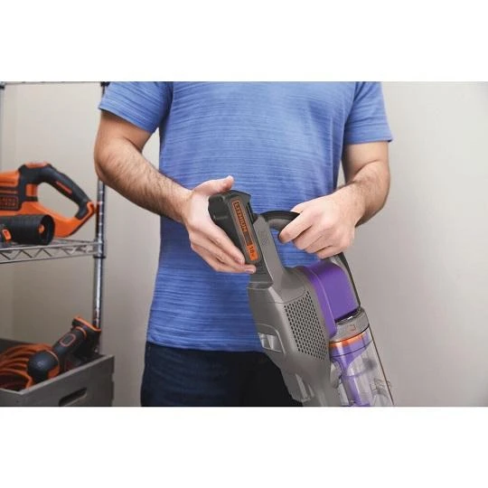 Powerseries Vertikalus dulkių siurblys Juodas & Decker Power Series Extreme PET BHFEV182CP- QW