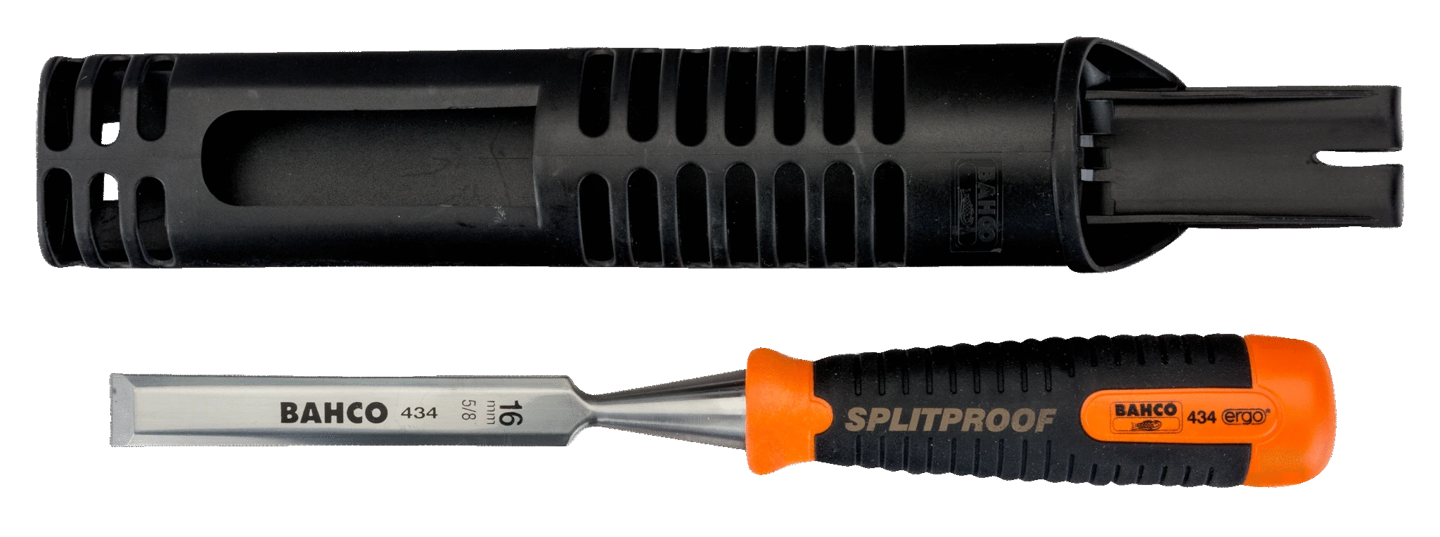 ERGO medinis kaltas su dėklu 20 mm Bahco [434-20]