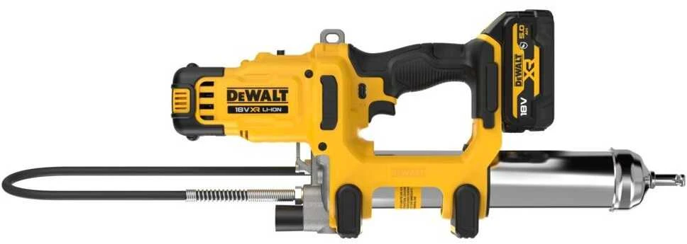 DEWALT TEPALINĖ 18V DCGG581P1G 2-PAVARŲ 1×5,0Ah GNF KREPŠYS