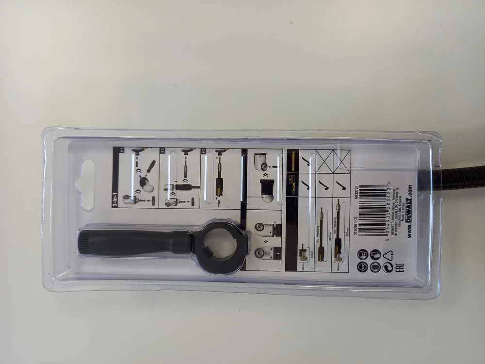 Lankstus adapteris sukimo antgaliams DeWalt DT20501; HEX 1/4''