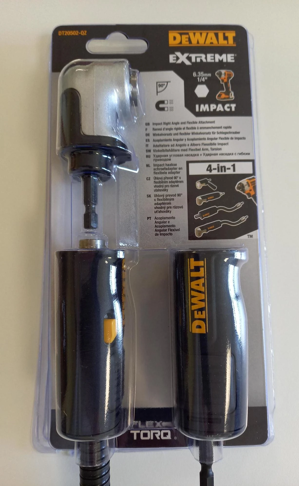 Dewalt Lankstus kampinis antgalių laikiklis DT20502 1/4"
