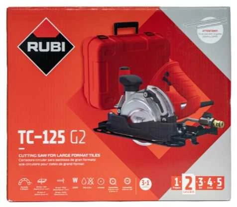 Elektrinis diskinis pjūklas Rubi TC-125 G2, 1250W