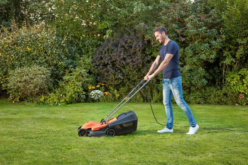 Black & Decker JUODOS + DECKER ELEKTRINĖS ŽOJĖJOS 1200W / 32cm