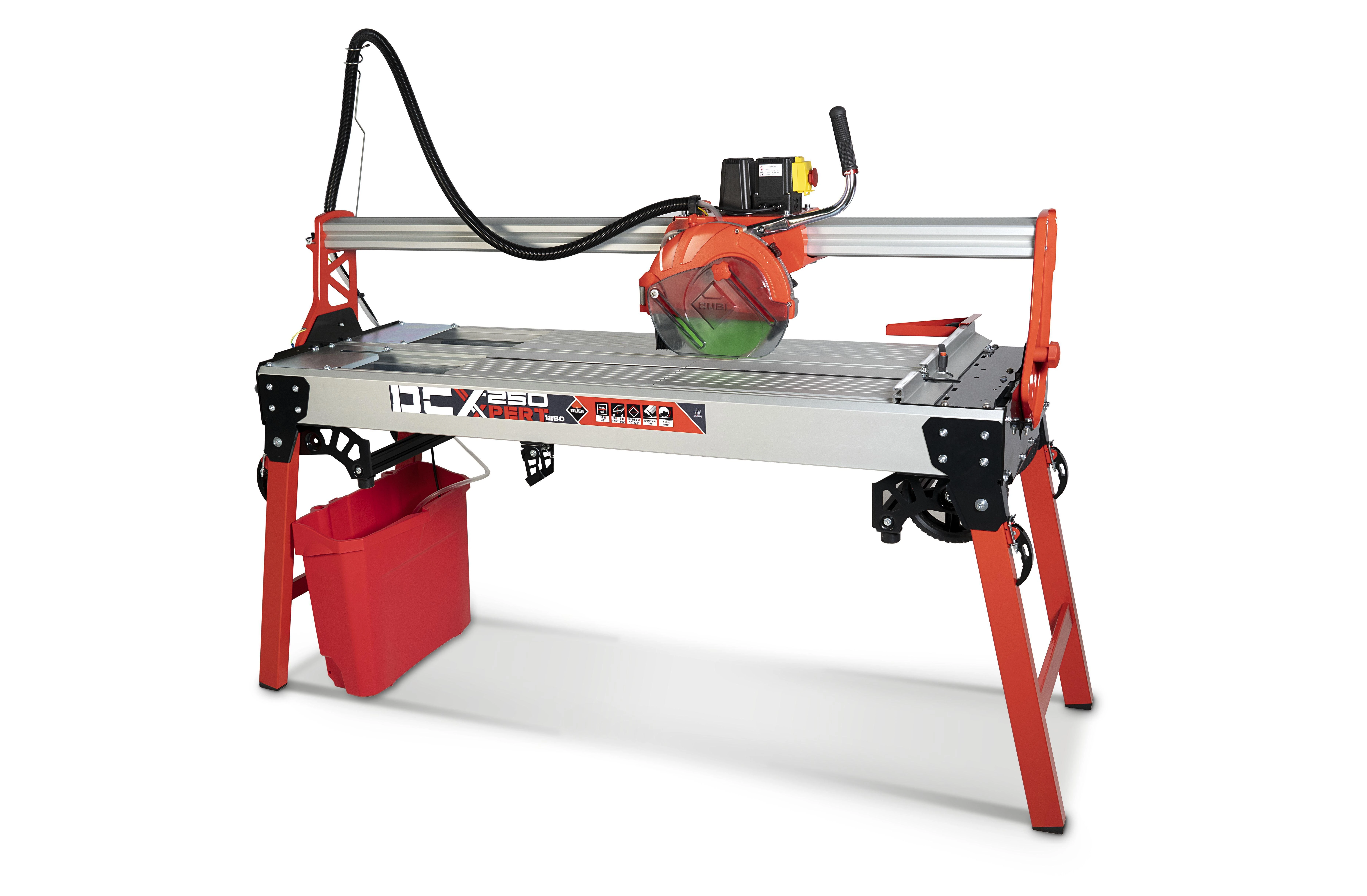 RUBI plytelių pjovimo staklės DCX-250-1250 EXPERT 230V 50HZ - elektrinis pjoviklis