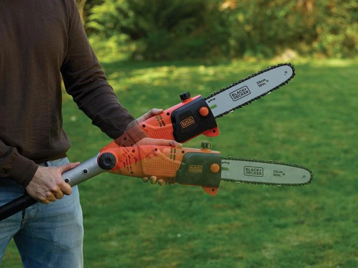 Grandininis pjūklas Black & Decker Juodas & Decker Elektrinė aukštapjovė PS7525 800 W 25 cm, Juodas & Decker