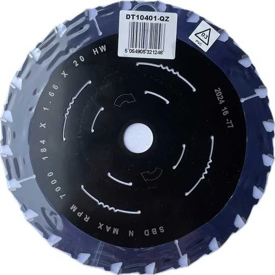 Pjovimo diskas medienai DeWalt DT10401-QZ; 184x16 mm; 24T