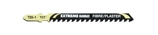 EXTREME specialus dėlionės pjūklelis, skirtas stiklo pluoštui, PVC, keraminėms plytelėms, 5,9 danties/colyje, ilgis 100 mm, Dewalt [DT2103-QZ]