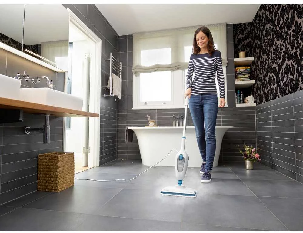 Black & Decker Juodas & Decker Valymo garais įrenginys FSMH13E10 1=10, Juodas & Decker