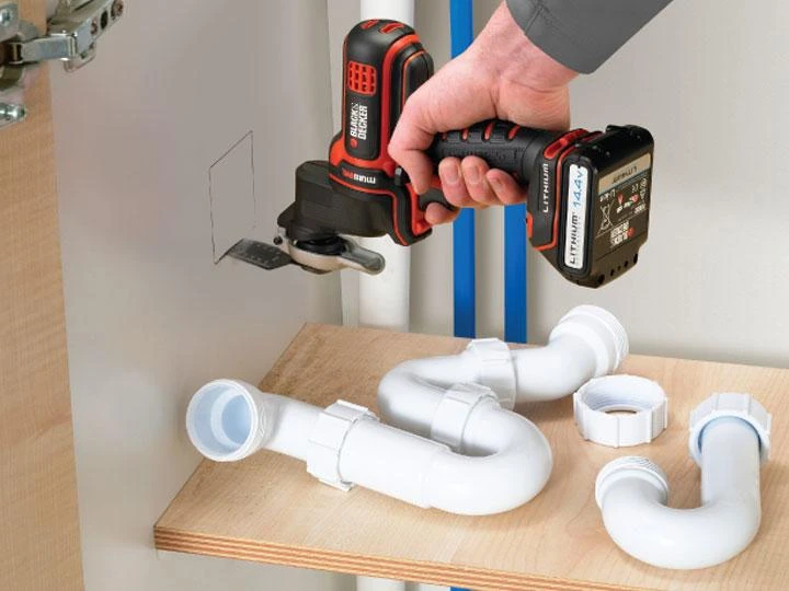 Black & Decker Juodas & Decker Vibracinis įtaisas MTOS4 Multievo™, Juodas & Decker