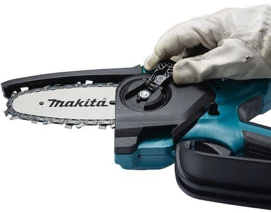 Šakų genėjimo grandininis pjūklas Makita UC100DWA01; 12 V; 1x2,0 Ah akum.; 10 cm juosta