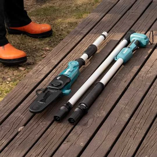 Grandininis pjūklas akumuliatorinė pjūklas grandininis na wysięgniku, 20 cm, 18V Makita [DUA200Z01] LXT + Dovana rękawice