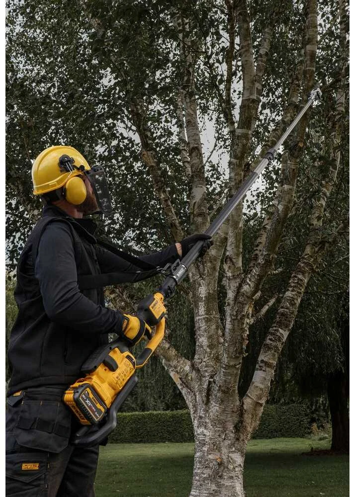 Grandininis pjūklas Aukštapjovė DeWalt DCMPS635N; 54 V; 25 cm juosta; (be akumuliatoriaus ir pakrovėjo)