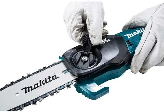 Grandininis pjūklas akumuliatorinė pjūklas grandininis na wysięgniku, 20 cm, 18V Makita [DUA200Z01] LXT + Dovana rękawice