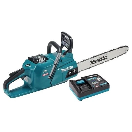 Grandininis pjūklas akumuliatorinė pjūklas grandininis 45cm, 5.0Ah, 40V max XGT, Makita [UC013GT101] + Dovana rękawice