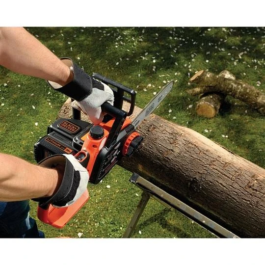 Black & Decker Juodas & Decker Akumuliatorinis grandininis pjūklas GKC3630L20 36V 2Ah 30 cm, Juodas & Decker