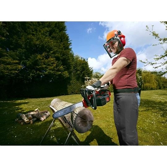 Black & Decker Juodas & Decker Akumuliatorinis grandininis pjūklas GKC3630L20 36V 2Ah 30 cm, Juodas & Decker