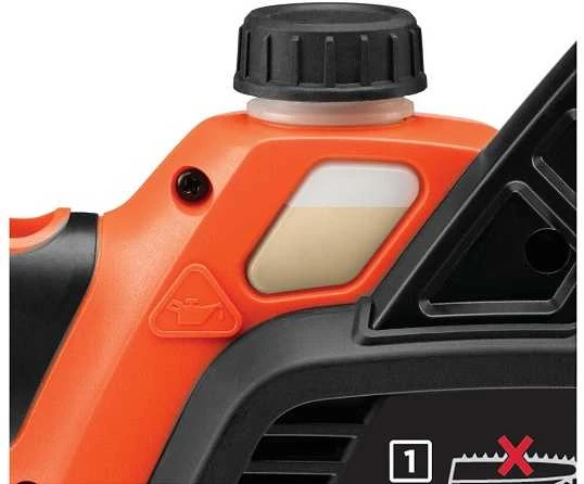 Black & Decker Juodas & Decker Grandininis pjūklas Juodas & Decker GKC3630L25-QW; 36 V; 1x2,5 Ah akum.+ pakrovėjas