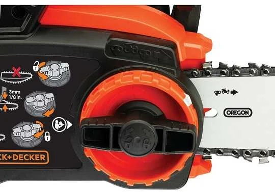 Black & Decker Juodas & Decker Grandininis pjūklas Juodas & Decker GKC3630L25-QW; 36 V; 1x2,5 Ah akum.+ pakrovėjas