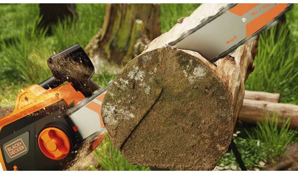 Black & Decker Juodas & Decker Juodas & DECKER grandininis pjūklas elektrinis | BECS2245-QS | 2200 W