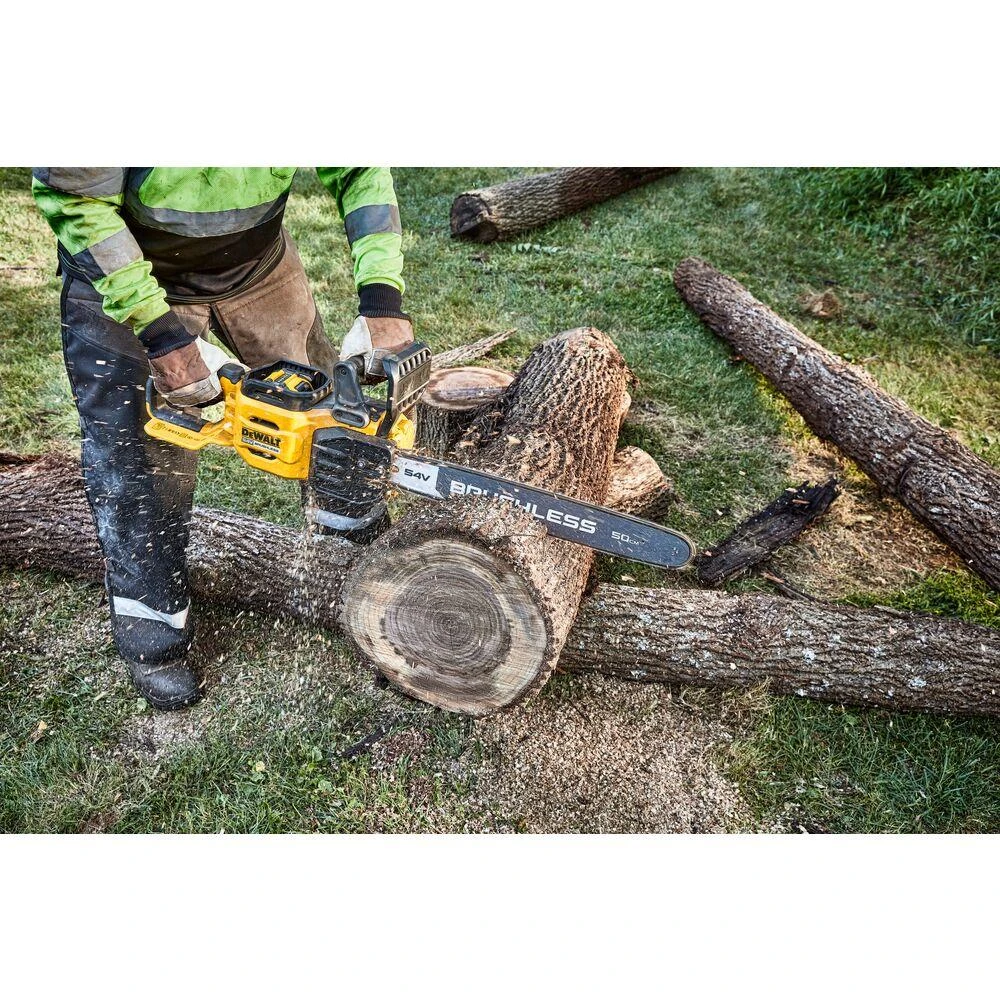 Dewalt grandininis pjūklas DCMCS575N 54V 50 cm be akumuliatoriaus ir kroviklio