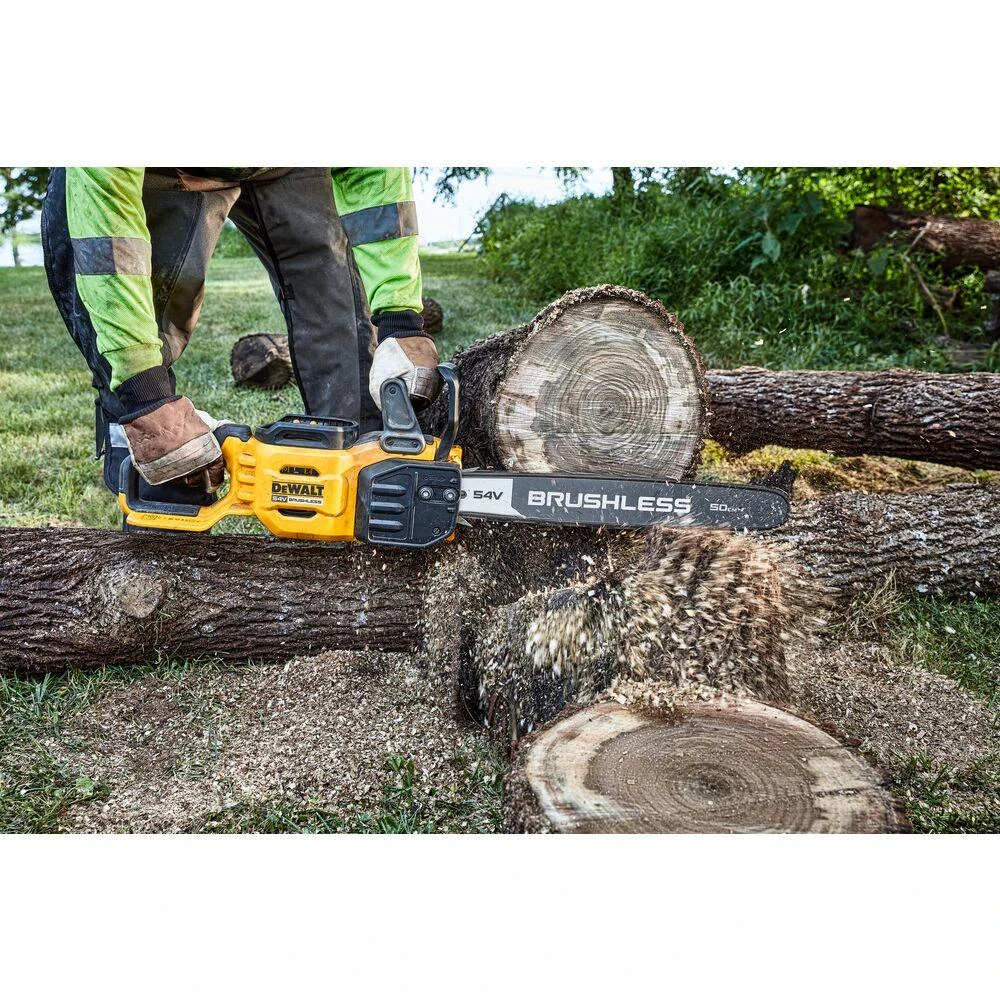 Dewalt grandininis pjūklas DCMCS575N 54V 50 cm be akumuliatoriaus ir kroviklio
