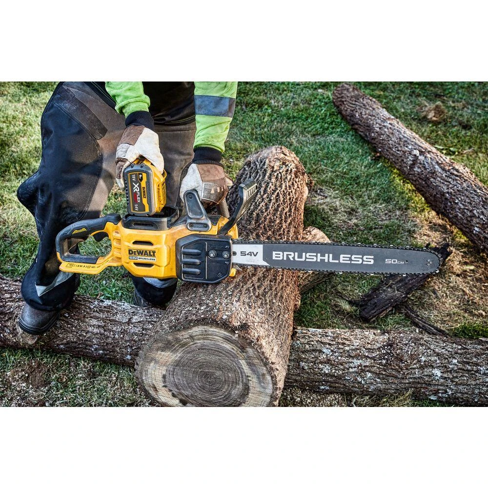 Dewalt grandininis pjūklas DCMCS575N 54V 50 cm be akumuliatoriaus ir kroviklio