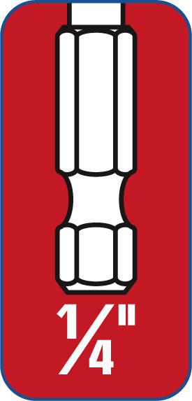 Grąžtas prailginimas plokštiems grąžtams 300 mm, Alpen [0023709999100]