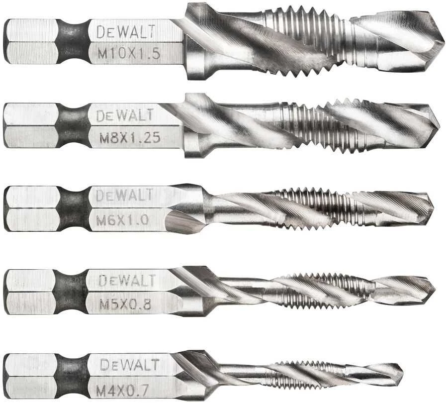 Grąžtas metalui DeWalt DT50060-QZ; 1/4''; 5 vnt.