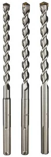 Grąžtas komplektas 3 vnt. wierteł do betonu SDS-Max, Makita [D-40587]
