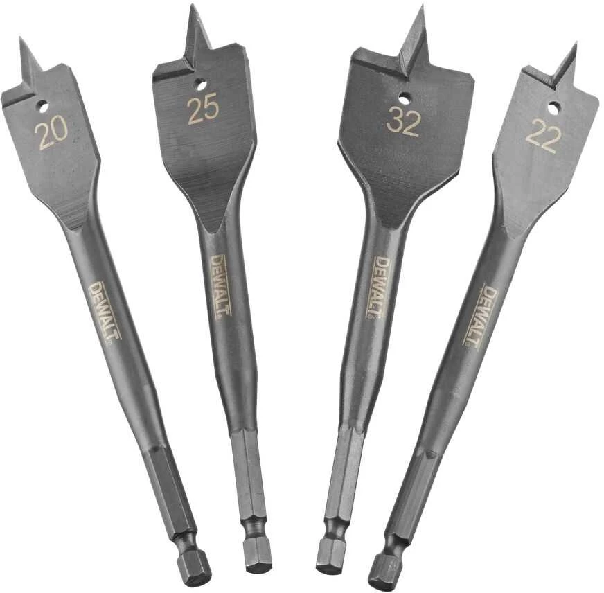 Grąžtas Plunksninių grąžtų rinkinys DeWalt DT4797-QZ; 20-32 mm; 4 vnt.