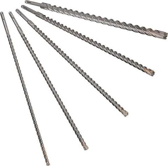 Grąžtas rinkinys: 5 vnt grąžtai SDS+ gelžbetoniui, FORCE X + mechaninis pieštukas Pica 3030, Alpen [0087500015100]